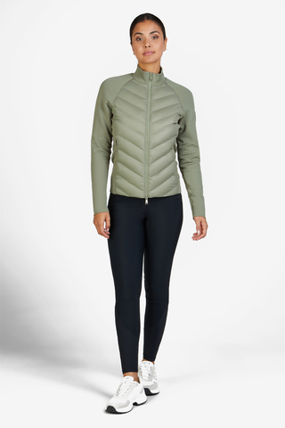 Hybridjakke Lysegrøn