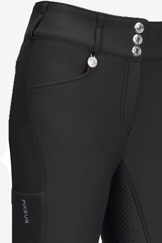 Candela 3966 Zimowe bryczesy czarne