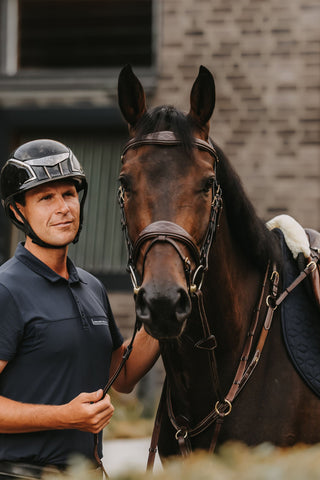 Borsttuig met brug Dyon Collection Bruin