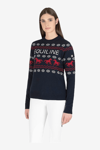 Equiline Nitan Stickad Tröja