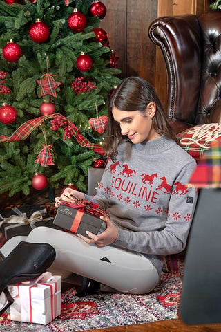 Equiline Rudolph Stickad Tröja