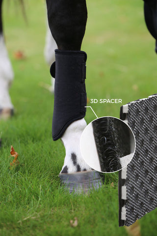 Ochraniacze na przednie nogi 3D Spacer Brązowe