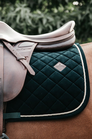 Tapis de saut en velours côtelé