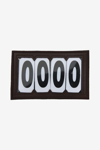 Kentucky Horsewear Nummerlapp 4 PVC Velcro