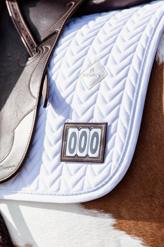 Plaque Numéro PVC Velcro