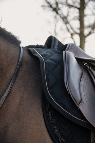 Ridedækken 160g Sort