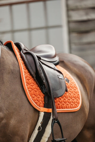 Velvet pony zadeldek Oudroze