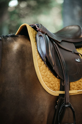 Velvet pony zadeldek Oudroze