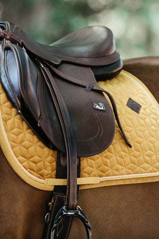 Velvet pony zadeldek Oudroze