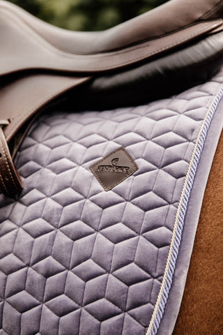 Velvet pony zadeldek Oudroze