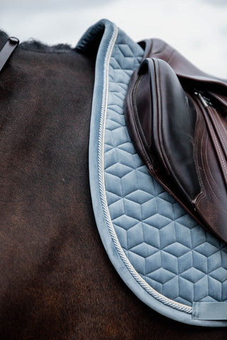 Velvet pony zadeldek Oudroze