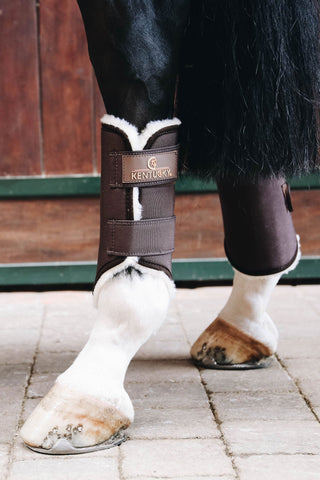 Guêtres Turnout Solimbra postérieures marron