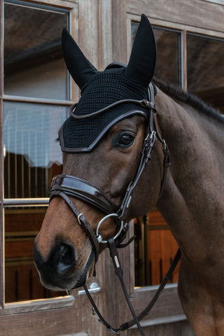 Wellington Insulated Leather Ear Bonnet Navy