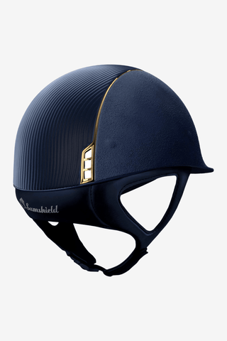 Samshield Premium Blå Leather Dressyr