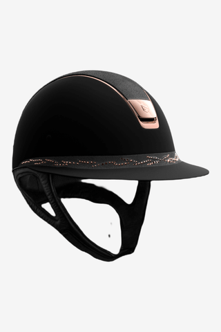 Samshield Shadowmatt Miss Shield Alcantara Top Grå FB Flower Swarovski VR