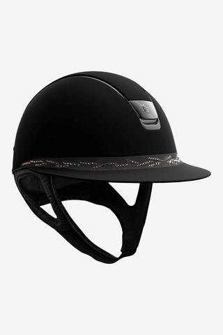 Samshield Shadowmatt Miss Shield Frontal Band Flower Swarovski Vintage Rose