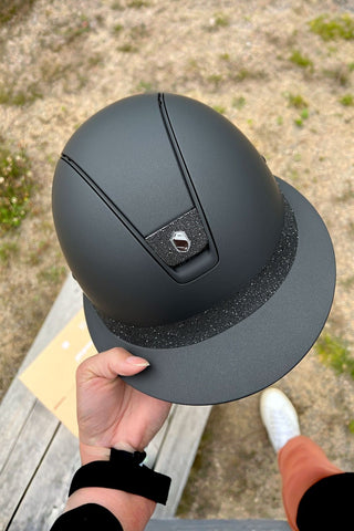 Samshield Shadowmatt Miss Shield Matt Frontal Band Crystal + Crystal Blazon